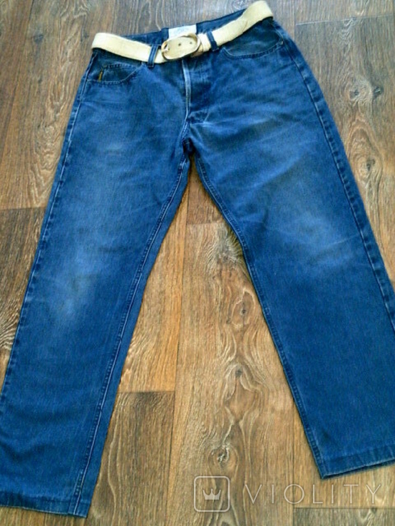 Armani (3 шт.) - фірмові джинси з ременем розм.31-32, фото №8