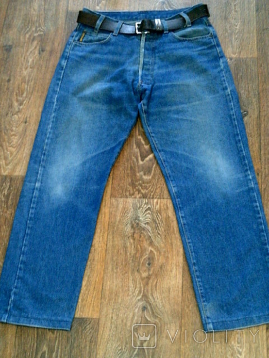 Armani (3 шт.) - фірмові джинси з ременем розм.31-32, фото №10