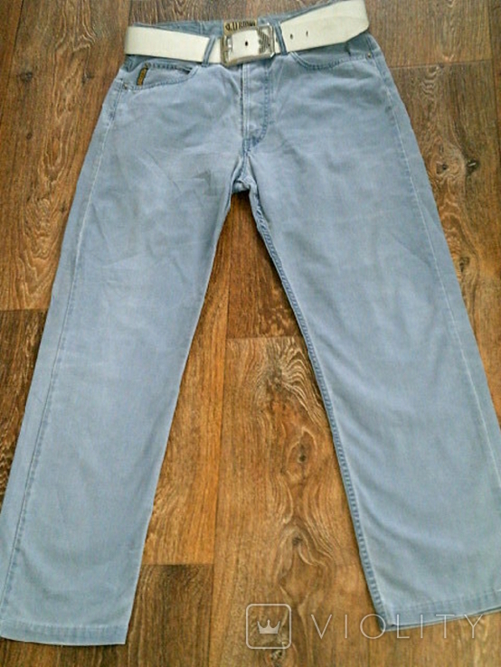 Armani (3 шт.) - фірмові джинси з ременем розм.31-32, фото №11
