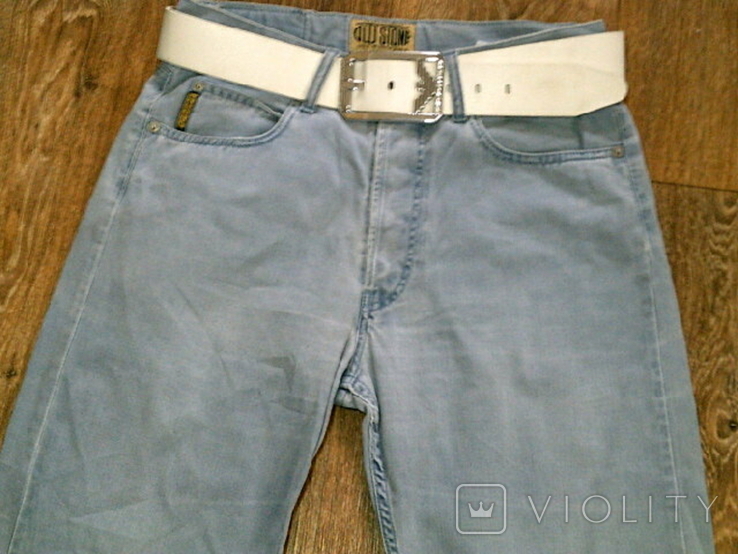 Armani (3 шт.) - фірмові джинси з ременем розм.31-32, фото №12