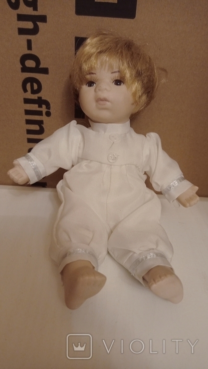 Кукла фарфоровая 20 см, photo number 4