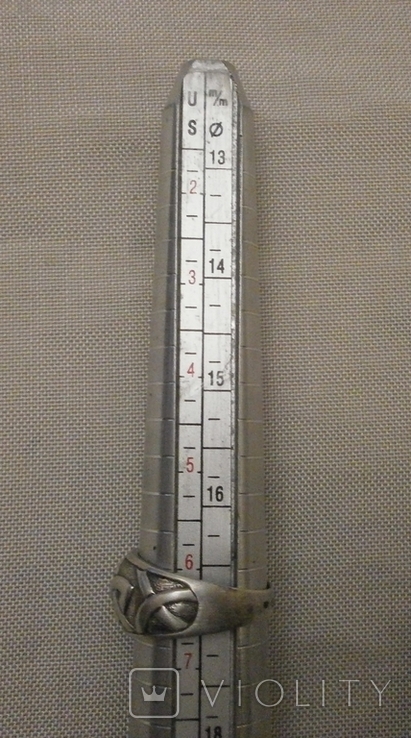 Срібна каблучка, 5ХВ, 925., фото №11