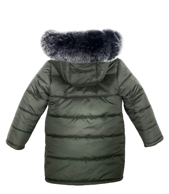 Куртка зимова дитяча Best Boss хакі ріст 122 см 1073a122, numer zdjęcia 3