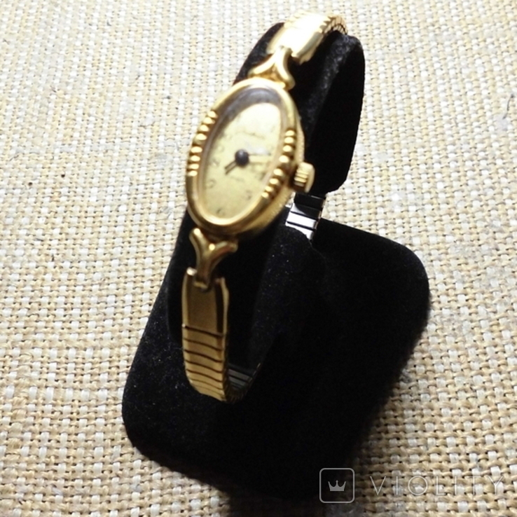 Glashutte 17 rubins. Престижные женские часы Германия 1950е, фото №3