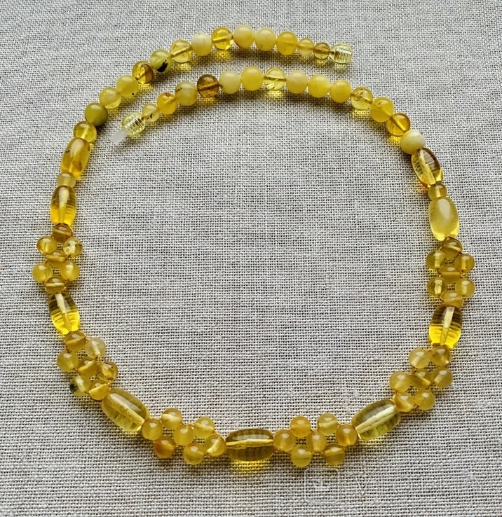 Natural amber. Necklace., photo number 2