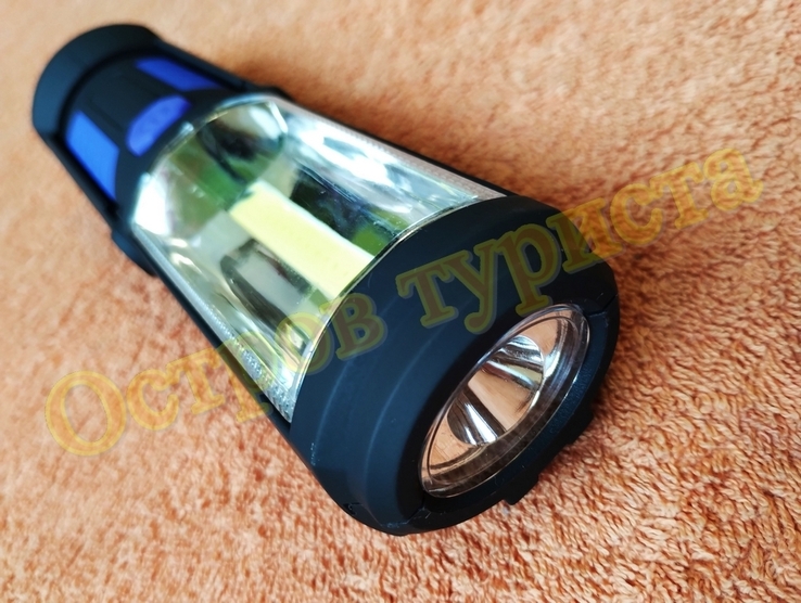 Кемпинговый аккумуляторный фонарь с функцией повербанка с магнитом, фото №11