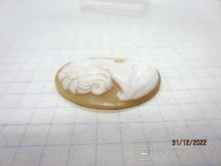 Vintage shell cameo, photo number 6