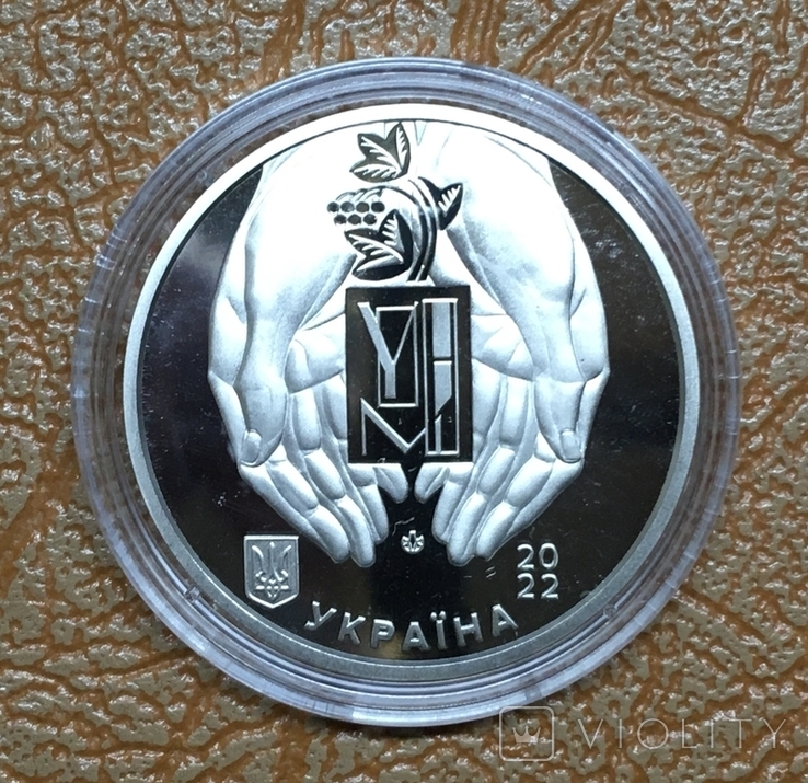 Medal of the National Bank of Ukraine "Ukrainian National Museum in Chicago" / 2022, photo number 3