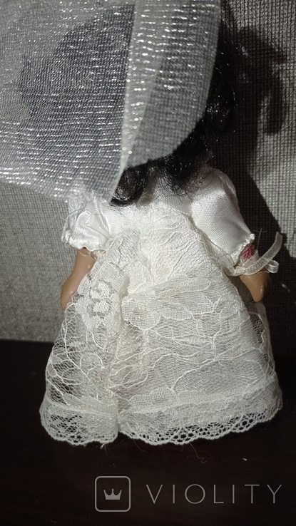 Bride doll, height 18 cm., photo number 4