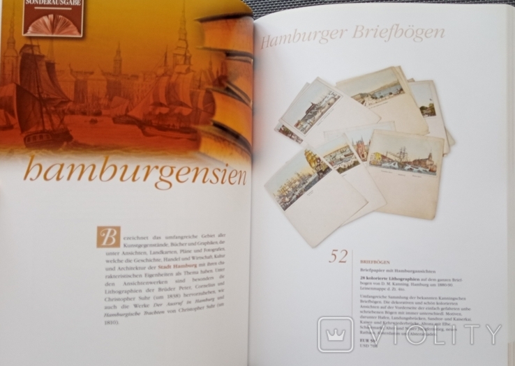 Каталог Ketterer Kunst Ценные книги. Рукописи автографы и т.д. от 17.11.2008, фото №12