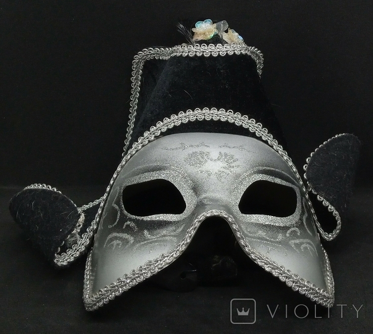 Венеціанська маска, карнавальна., фото №5
