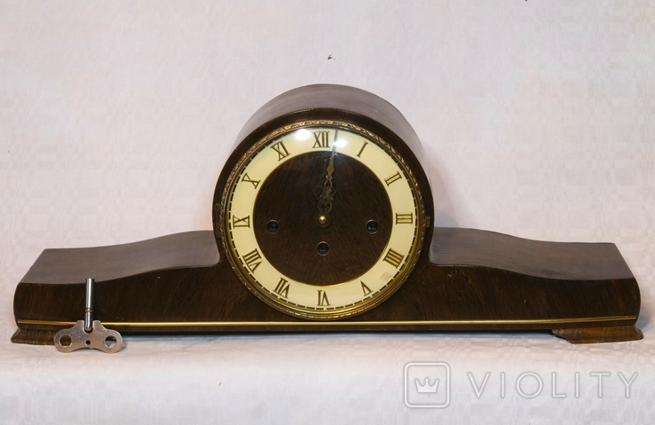 Mantel Clock with Quarter Chime with Key, photo number 2