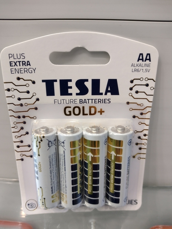 Батарейки АА, серия Gold. Tesla., numer zdjęcia 5