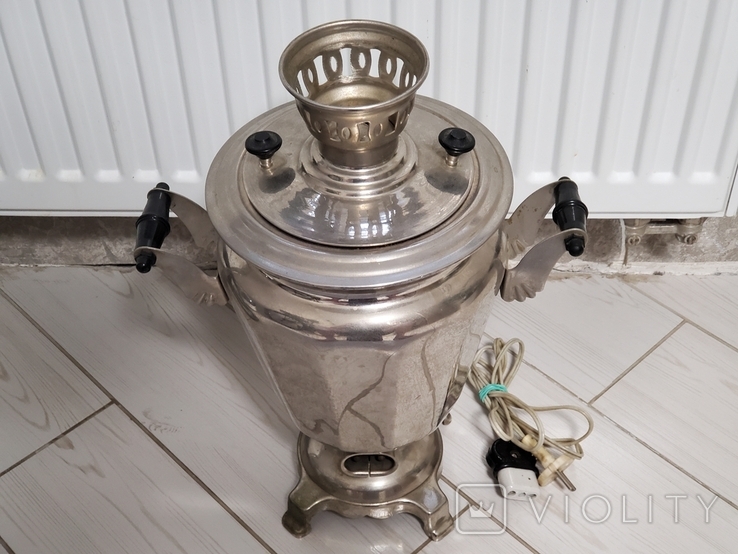 Electric samovar, c.50 rubles, 1984, quality mark of the USSR., photo number 4