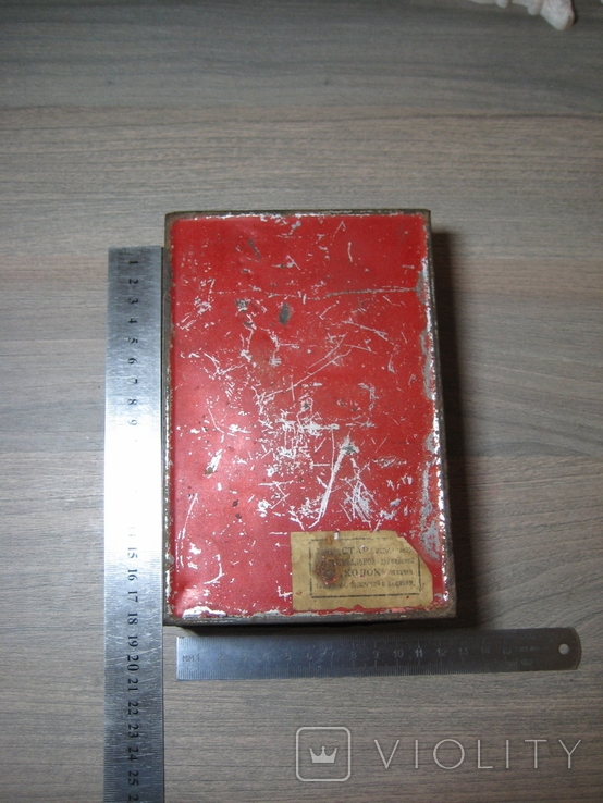 Жестяная коробка для лент для пишущих машинок. Фирма "STAR" , Англия - 20-е года ХХ века., фото №3