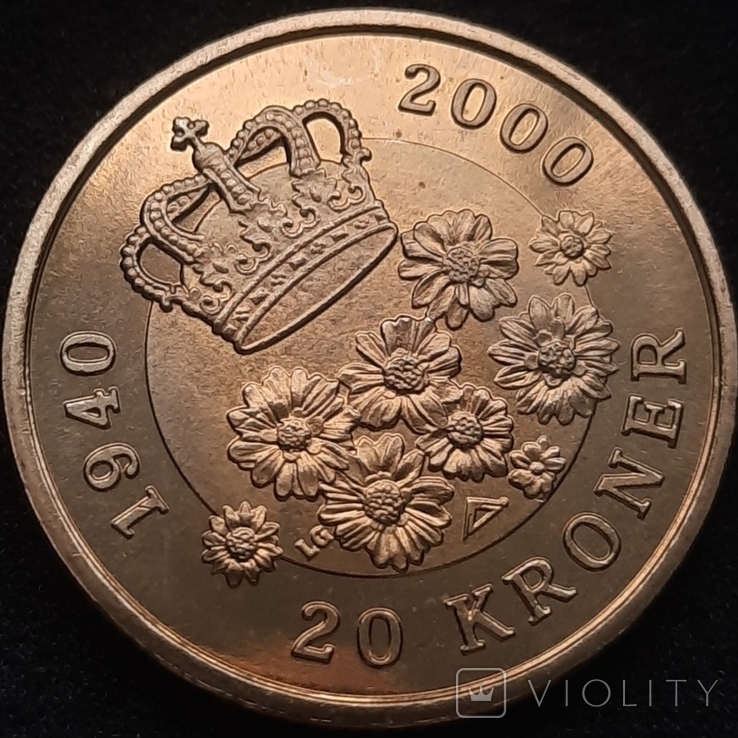 Denmark 20 kroner 2000, photo number 5