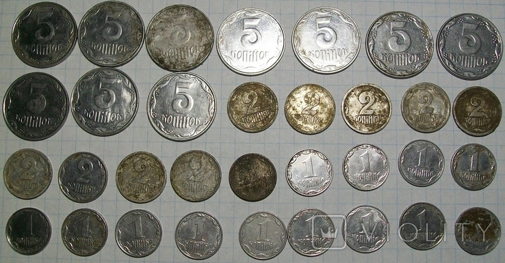 Монеты Украины, снятые с обращения..., фото №3
