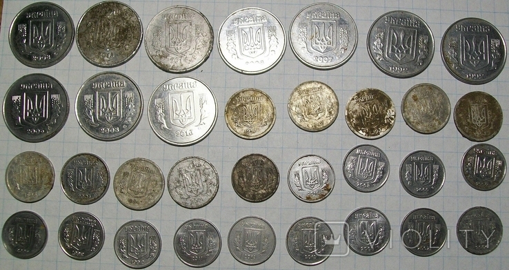 Монеты Украины, снятые с обращения..., фото №5