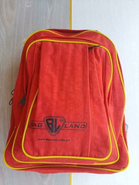 Дитячий рюкзак Bagland (червоний), photo number 2