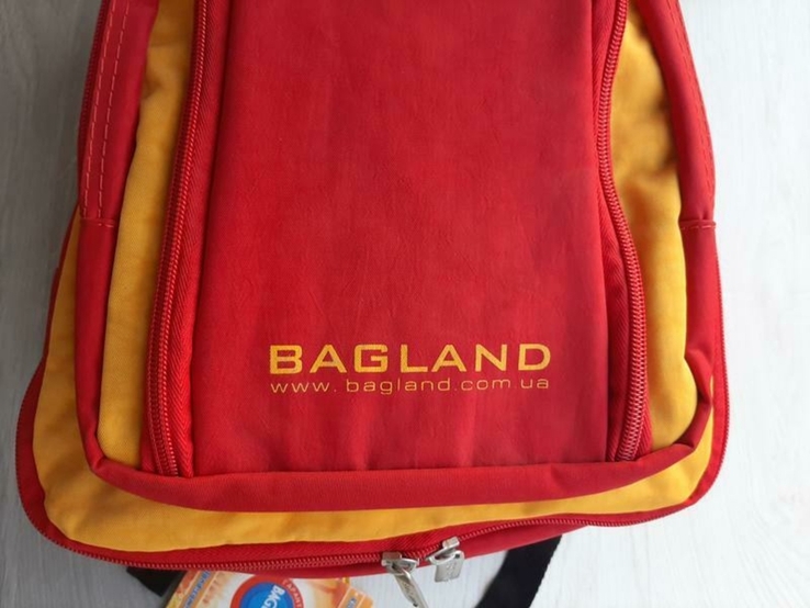Дитячий рюкзак Bagland (червоно-жовтий), numer zdjęcia 3