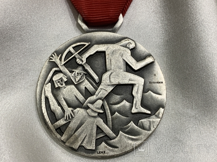 Стрілецька медаль 1965 рік Швейцарія, фото №3