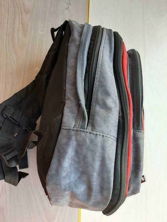 Дитячий рюкзак Bagland (сіро-червоний), numer zdjęcia 5