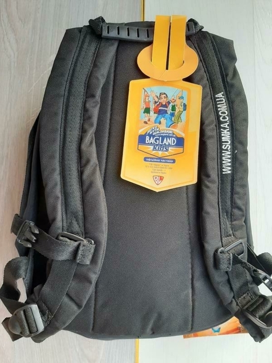 Дитячий рюкзак Bagland (чорний), фото №4