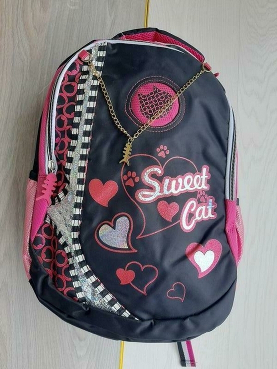 Підлітковий рюкзак для дівчаток Olli Sweet Cat, numer zdjęcia 2