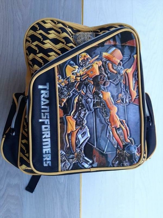 Дитячий шкільний рюкзак transformers, фото №2