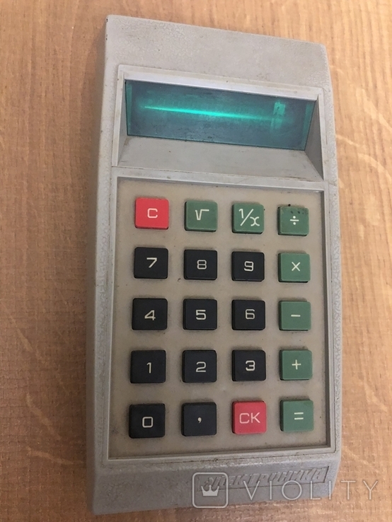 Калькулятор Электроника Б3-14м 1977год, фото №2