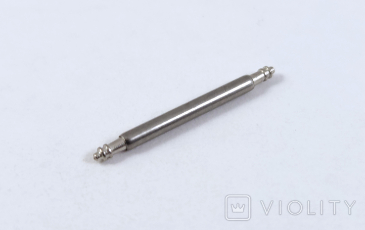 Watch lugs 18 mm Ф1.8 mm 100 pieces. Springbars, studs, pins for attaching bracelets, photo number 8