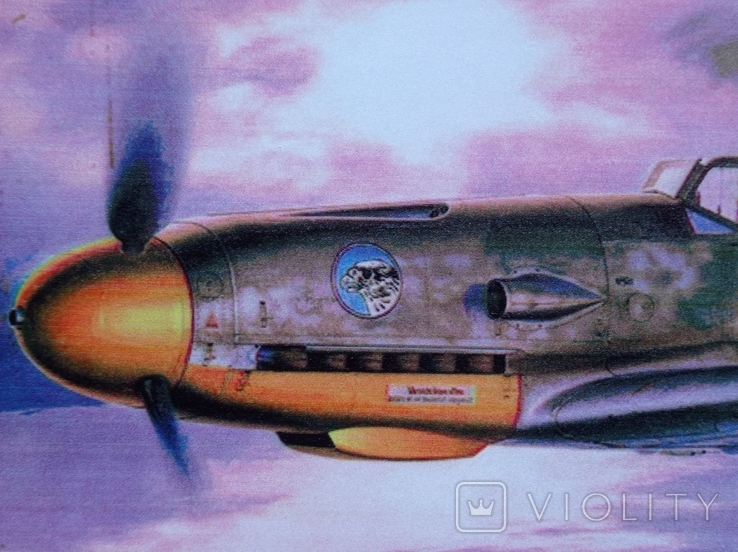 Collectible plaque - poster in vintage style "German aircraft of the 2nd World War", photo number 6