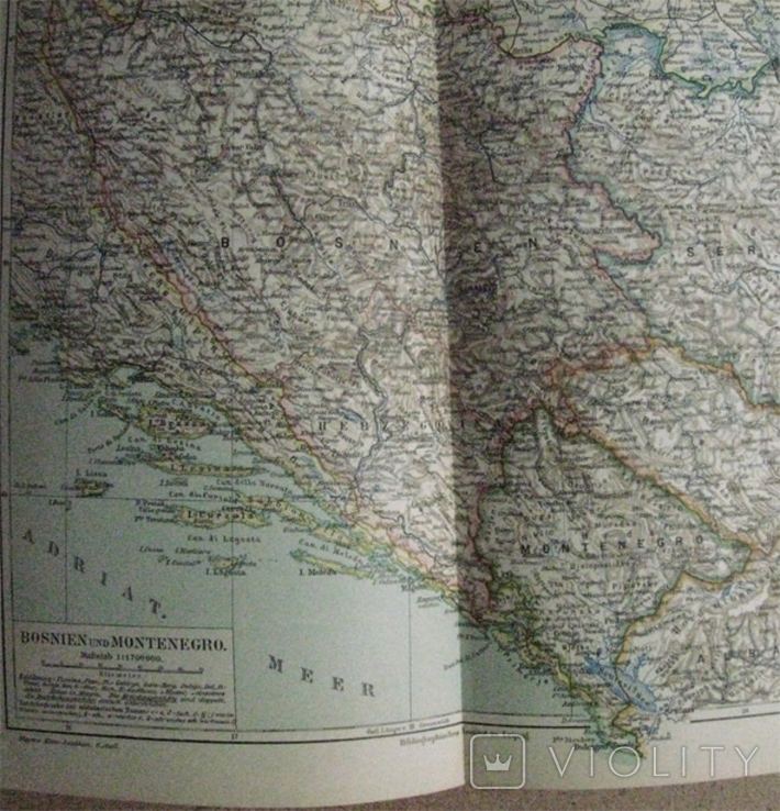 Босния и Черногория, 244х 305 мм,1910-е гг, нем. язык