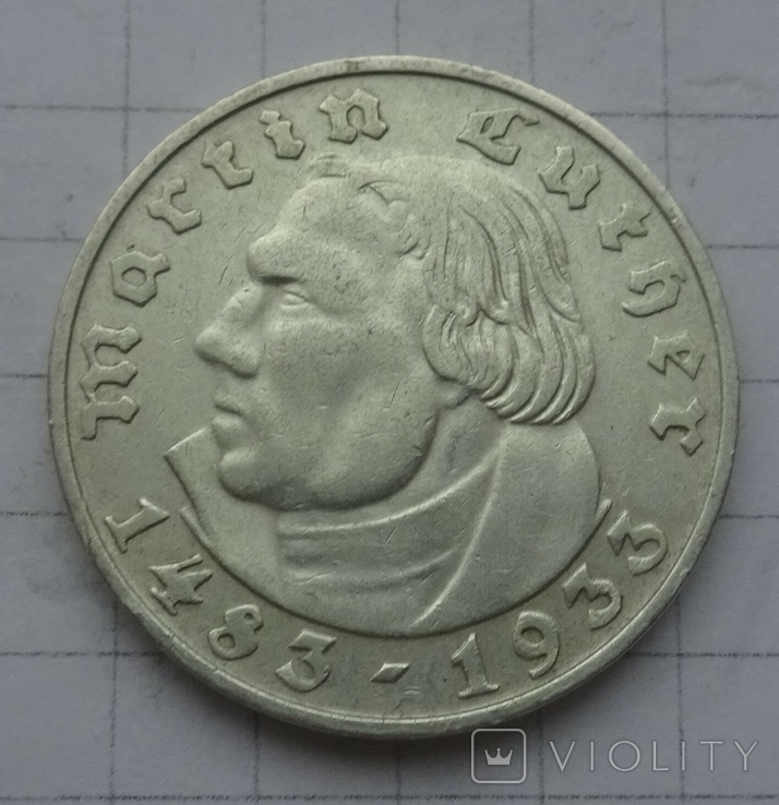 2 марки, 1933г, D, фото №4