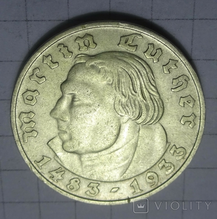 2 марки, 1933г, D, фото №5