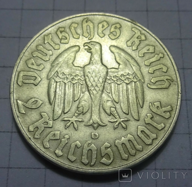 2 марки, 1933г, D, фото №6