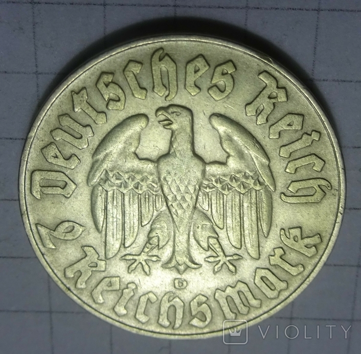 2 марки, 1933г, D, фото №7