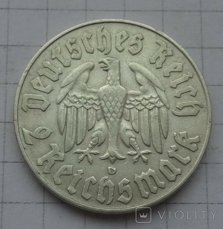2 марки, 1933г, D, фото №8