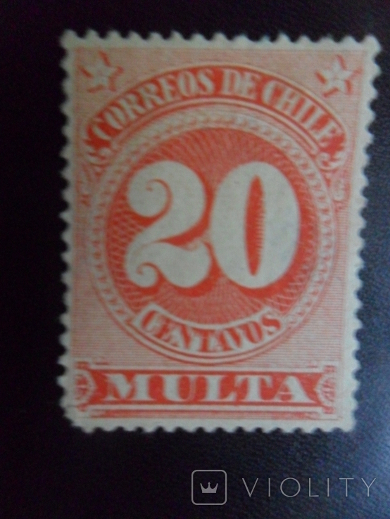 Chile. Tax mark, photo number 2