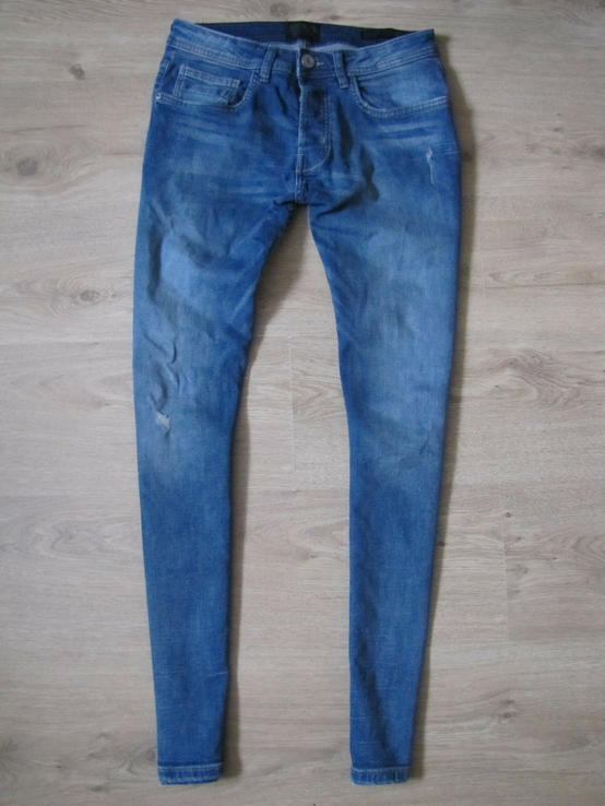 Модные мужские зауженные джинсы Denim Co оригинал КАК НОВЫЕ, фото №2