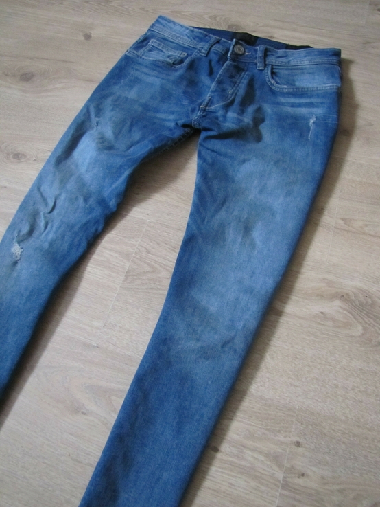 Модные мужские зауженные джинсы Denim Co оригинал КАК НОВЫЕ, фото №3