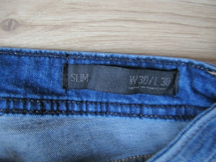 Модные мужские зауженные джинсы Denim Co оригинал КАК НОВЫЕ, фото №5