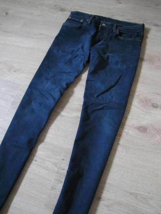 Модные мужские зауженные джинсы Levis 511 оригинал в хорошем состоянии, фото №3