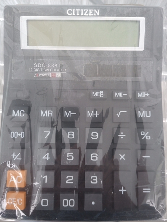 Калькулятор CITIZEN SDC-888T, photo number 5