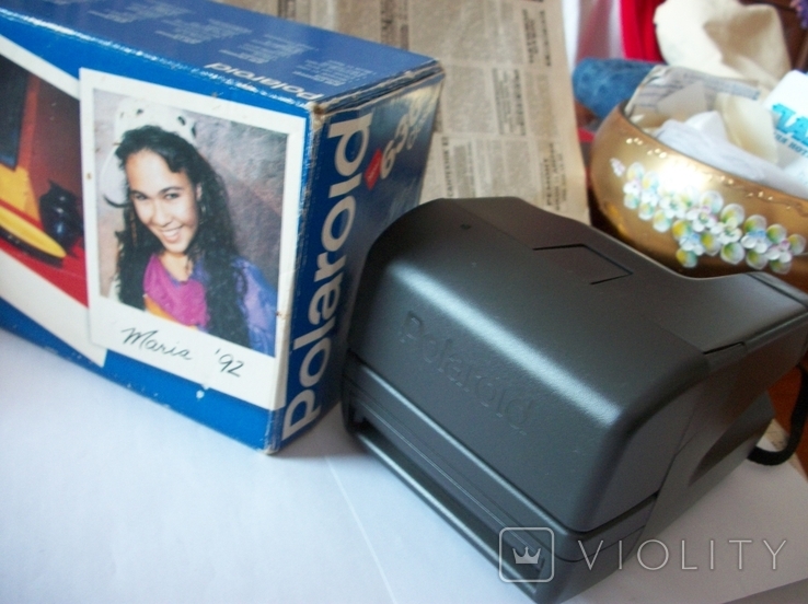 Фотоаппарат polaroid 636, полароид, коробка оригинальная картонная, фото №8