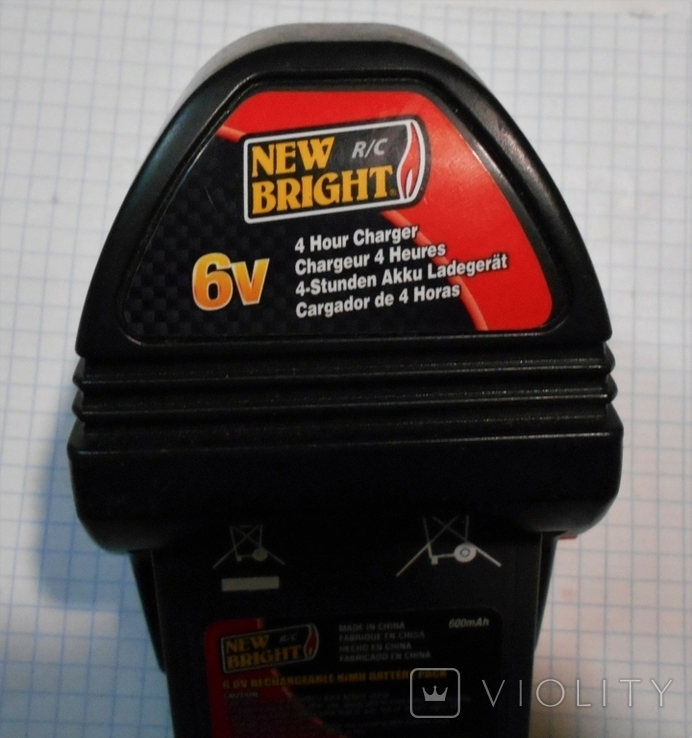  rechargeable RC 6V battery with charger, photo number 3
