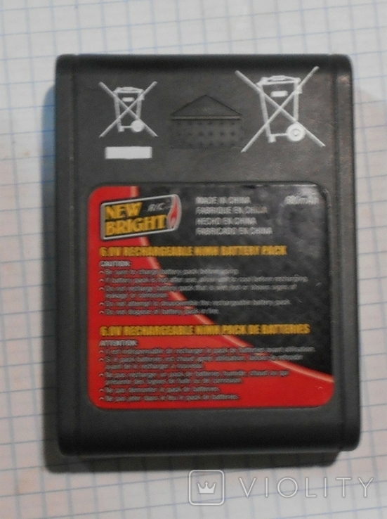  rechargeable RC 6V battery with charger, photo number 6