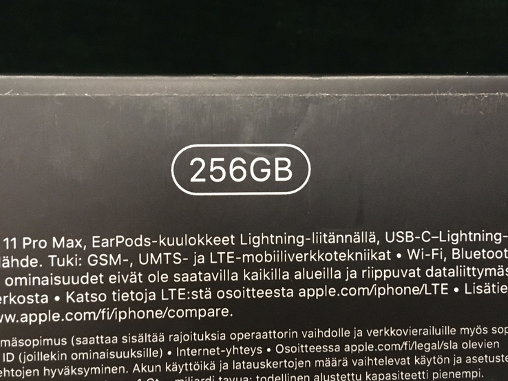 Коробок от телефона Apple iPhone 11 Pro Max Gold 256 gb model A2218, numer zdjęcia 3