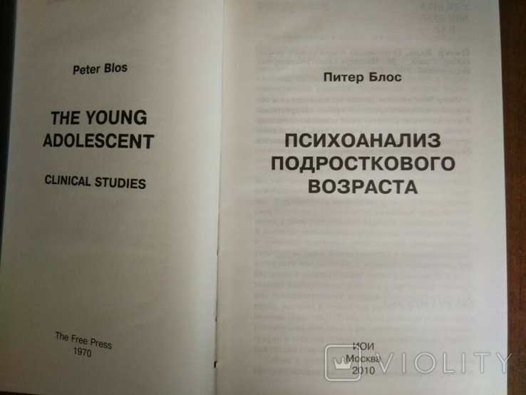 Питер Блос. Психоанализ подросткового возраста, фото №6