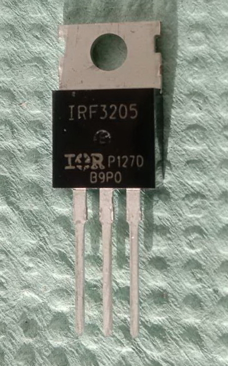 IRF3205, оригинал MOSFET транзистор, N-канал 55В, 110А, TO220, фото №2